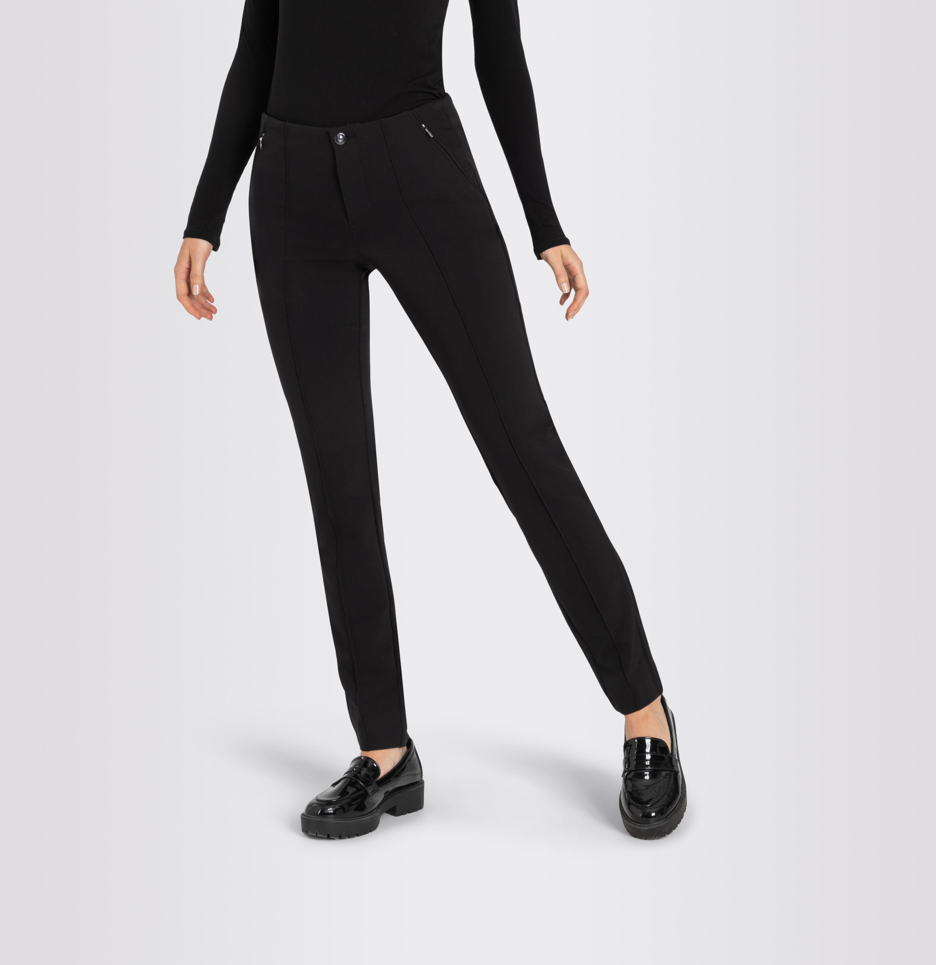 fedme Parasit Overbevisende Women Pants, Anna Zip New, black 090 | PT - MAC Jeans Shop