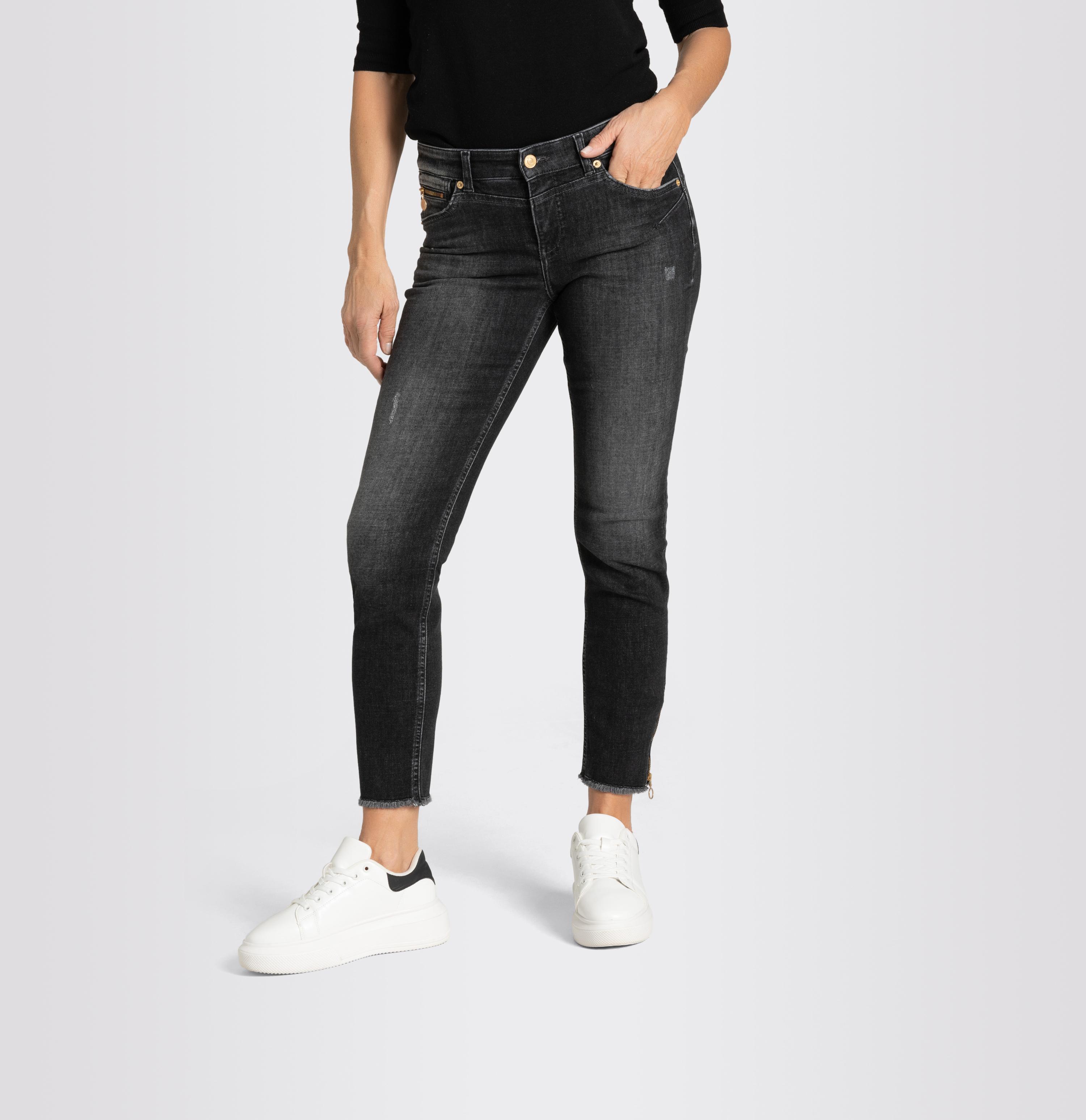 Rich PT Shop Chic, Jeans Light, Women | Slim MAC D927 grey Pants, -