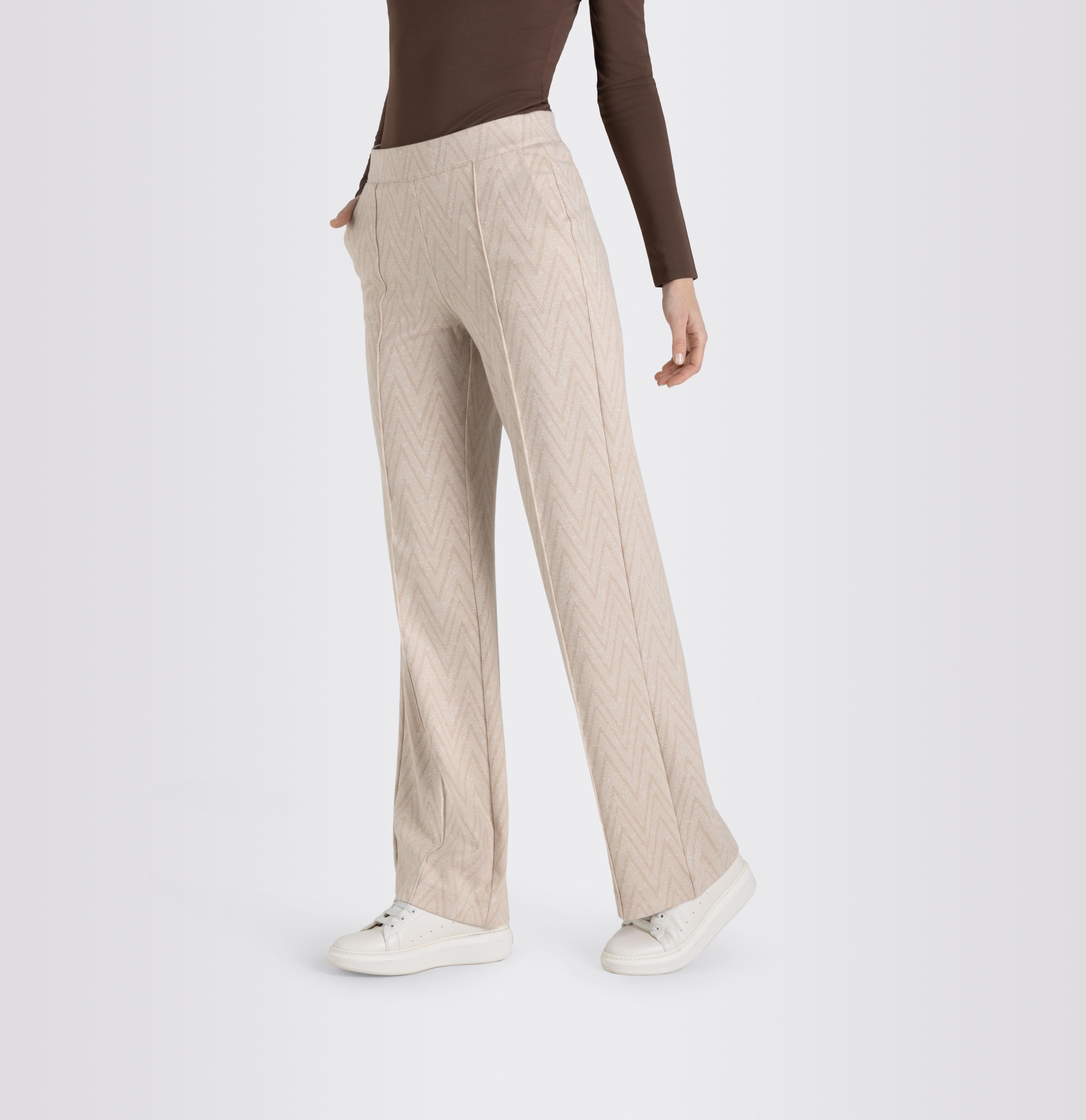 Women Pants, Chiara, Premium, beige 020Z | GR - MAC Jeans Shop