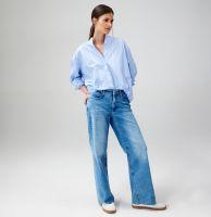 Preview: Wide Fringe, Authentic Stretch Denim