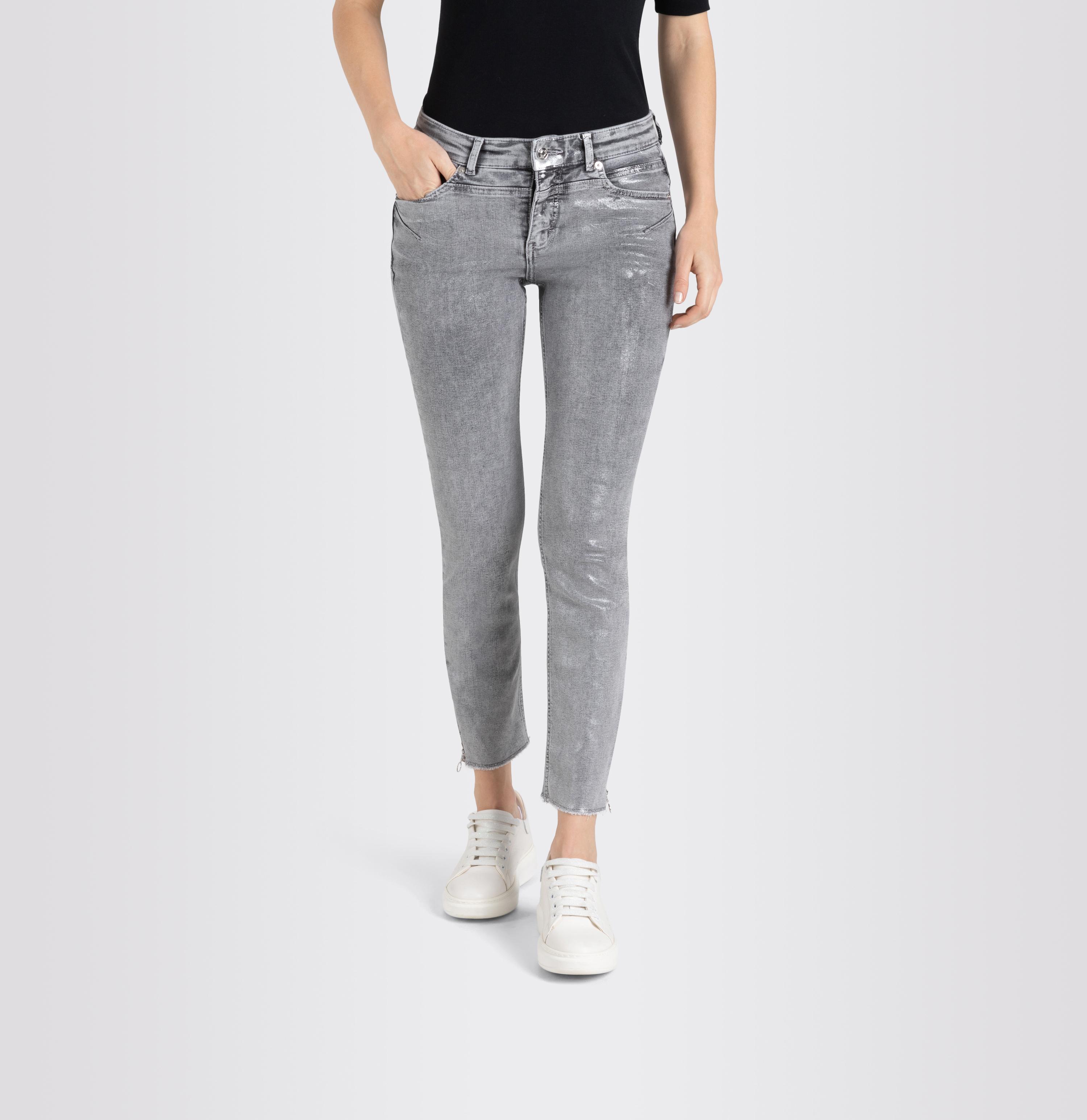 D032 Slim Jeans Chic, Shop Damenhose, MAC | Light, Rich grau