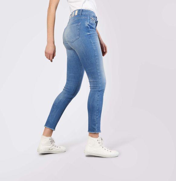 MAC Jeans Sale: reduzierte Damenhosen aus der vorausgegangenen Kollektion Slim Fringe, Light Authentic Denim