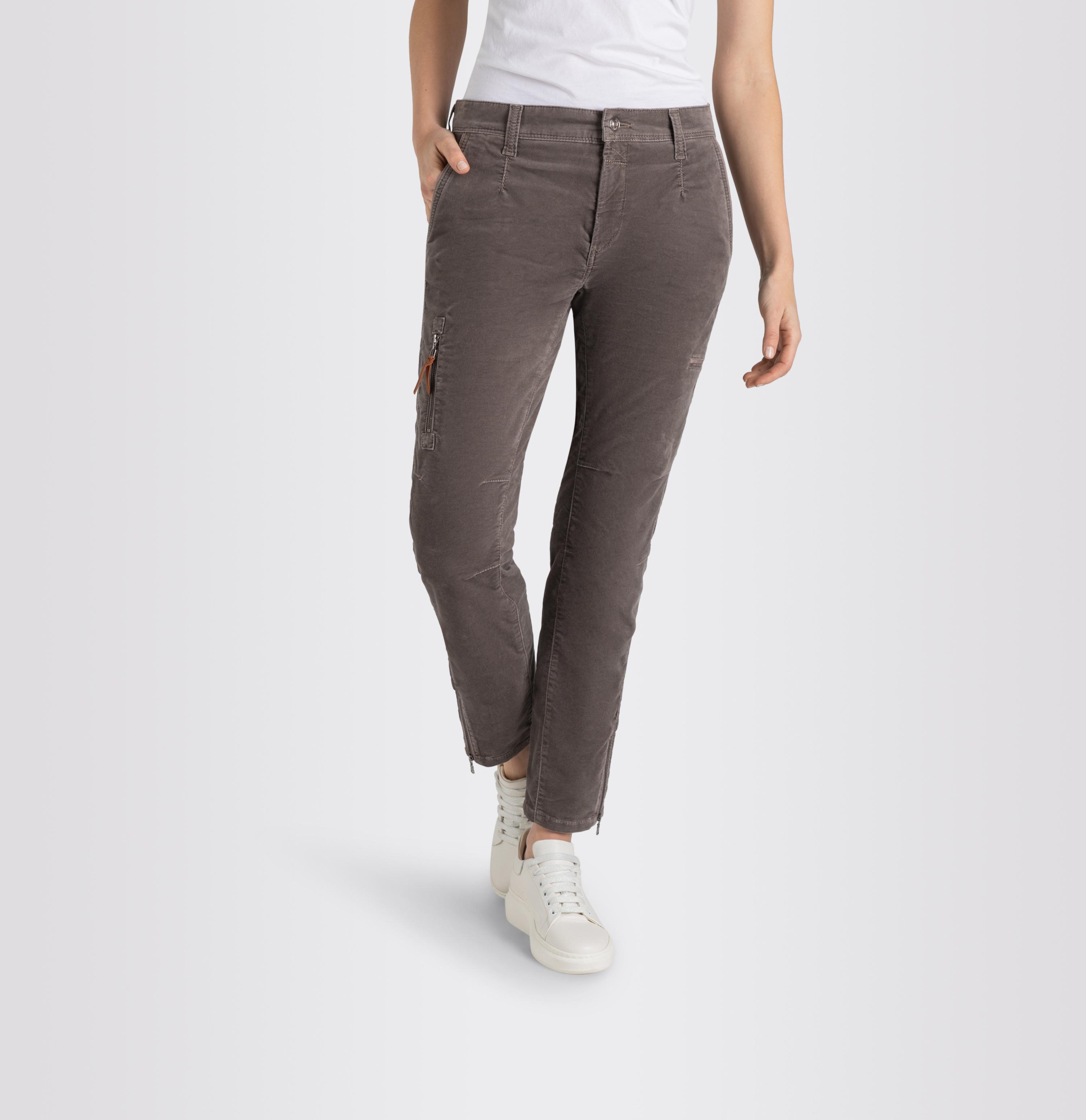 Women Pants, Rich FI 294 MAC Velvet, Jeans Shop brown Cargo - 