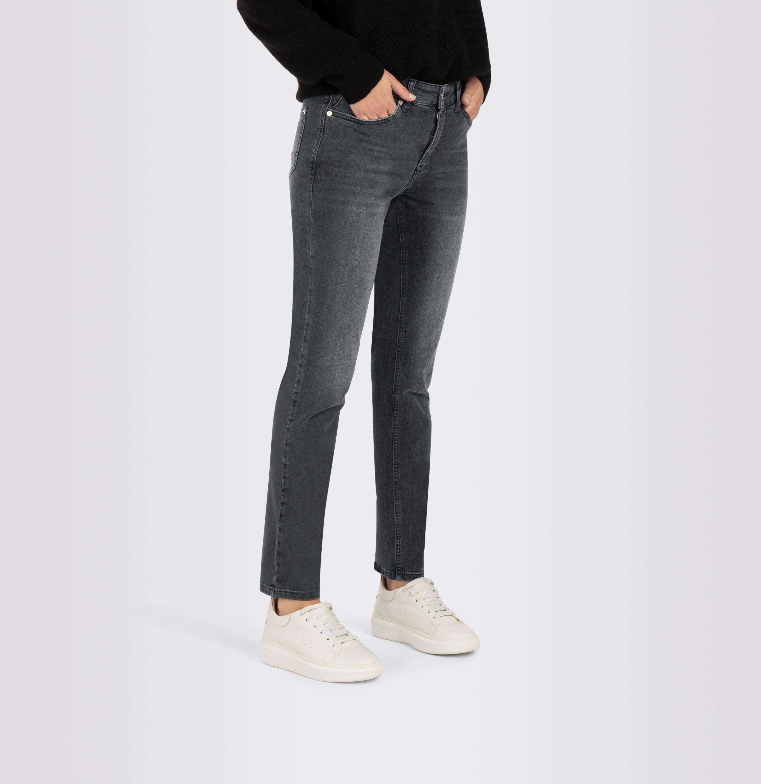 Women Pants, Melanie, Jeans Shop Perfect Fit, | FI D933 - grey MAC