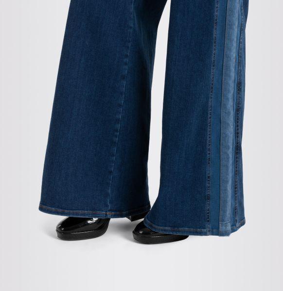 Mac Jeans flare bleu style d\u00e9contract\u00e9 Mode Jeans Jeans flare 