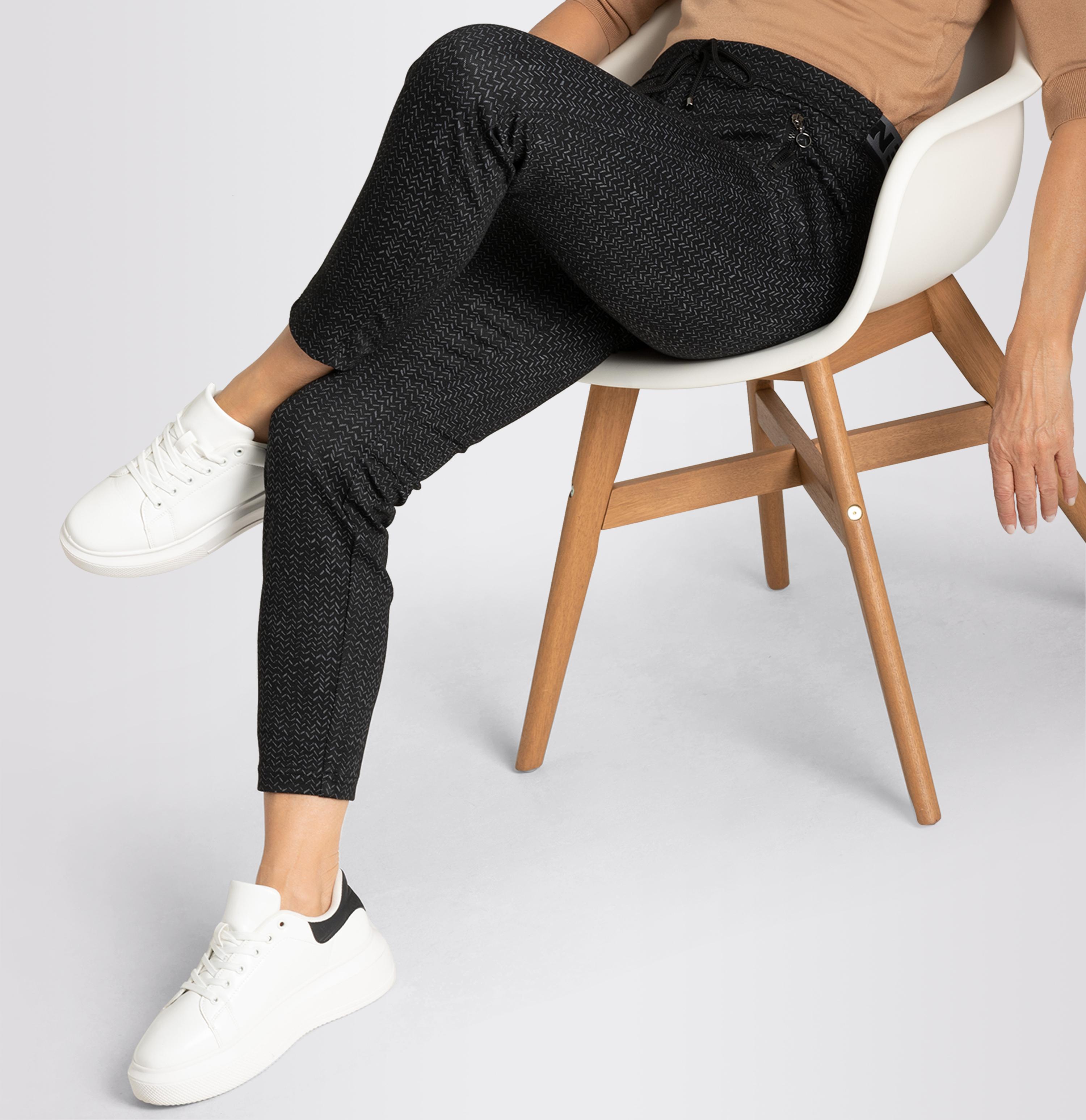 Women Pants, Easy Smart, Light, black 966B | GR - MAC Jeans Shop