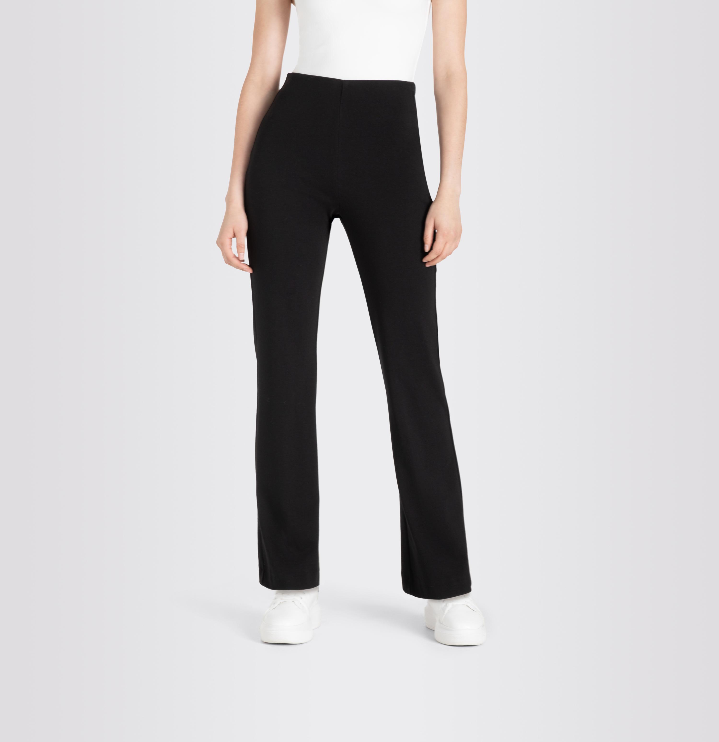 Damenhose, Flare, Light Jersey, schwarz 090 | MAC Jeans Shop