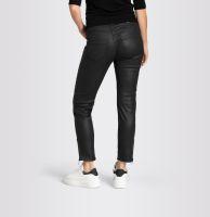 Cropped Hosen Rich Slim Chic Coating, Coated Cotton Tencel