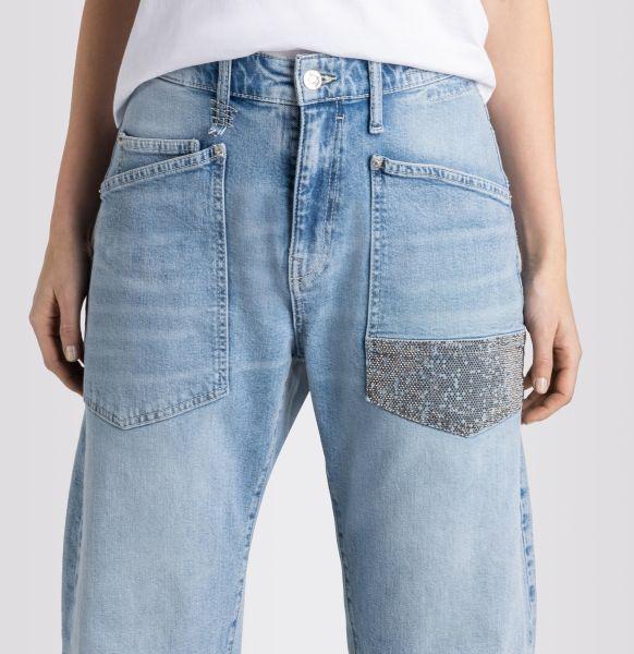 Baggy Moderne Straight Fit Baggy Cargo Glam, Authentic Comfort Denim