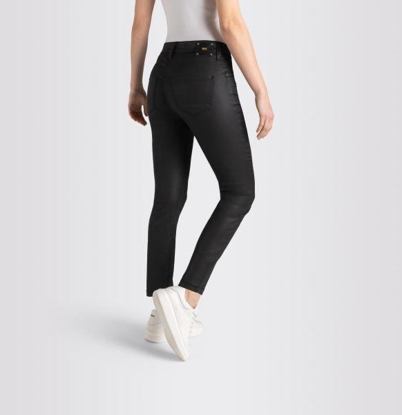 Straight Fit Damenjeans Skinny Zip, Coated Cotton Tencel