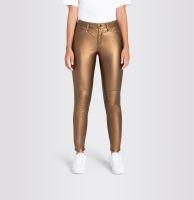 Damenhose, Slim ., Metallic Coated, braun 269C | MAC Jeans Shop